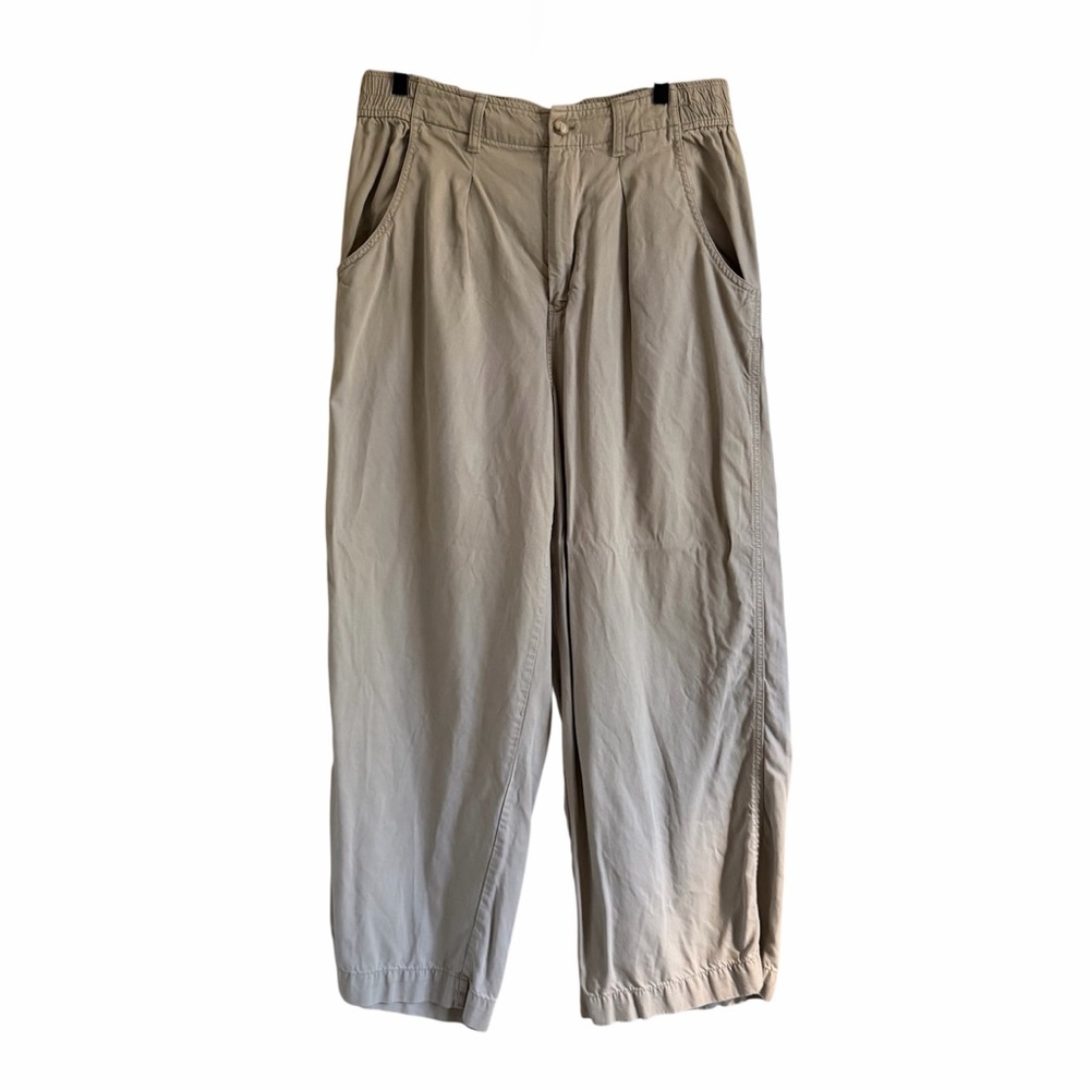 MADEWELL Lanie Pleat Front Straight Leg Pants